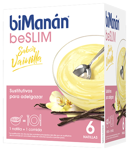 beSlim Natillas de Vainilla 6 Unidades