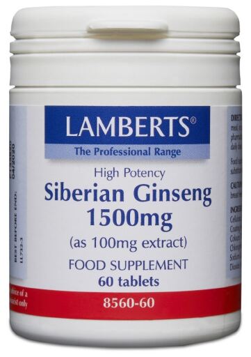 Ginseng Siberiano 1.500 mg 60 Comprimidos