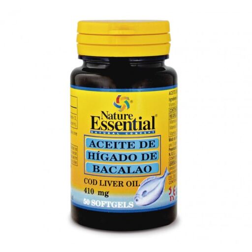 Aceite Hígado de Bacalao 410 ml 50 Perlas