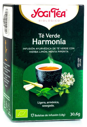 Té Verde Infusión Harmony 17 Bolsitas