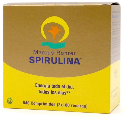 Spirulina Recharge 540 Tabletas