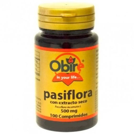 Pasiflora Extracto Seco 500 mg 100 Comprimidos