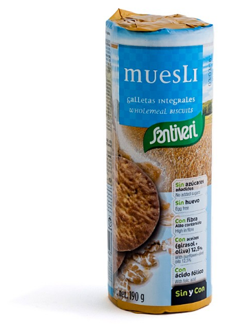 Galletas Muesli sin Azúcar