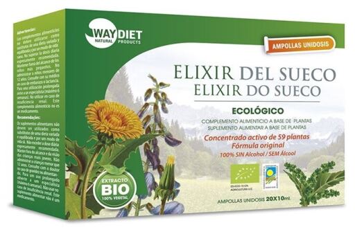 Elixir del Sueco 20x10 ml Ampollas