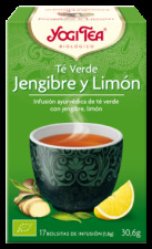 Té verde Jengibre y Limón 17 Bolsitas Bio