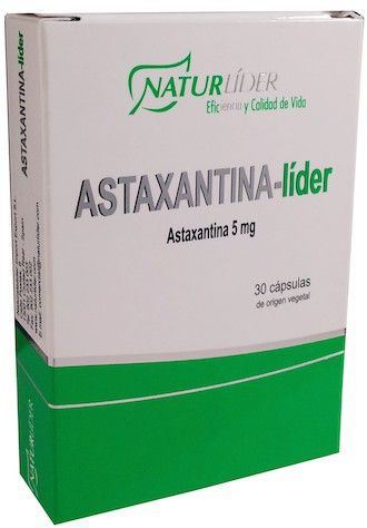 Astaxantina-Lider (Astamarine) 2,5 Mg 30 Cápsulas