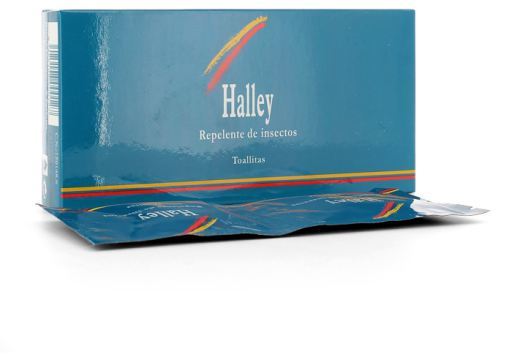 Halley Repelente de insectos Toallitas caja 10 unidades