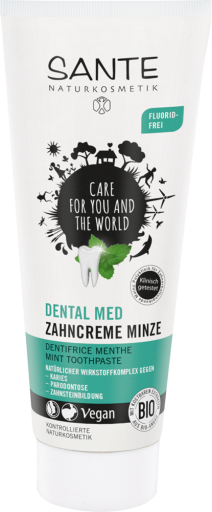 Dentífrico Menta Sante Sin Flúor 75 ml