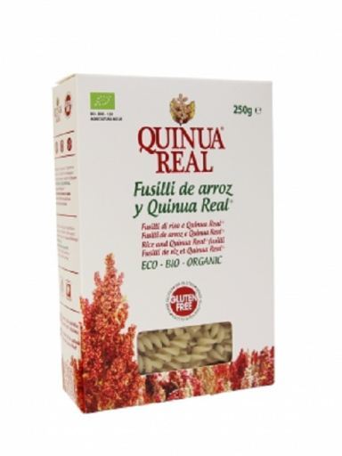 Fusilli de arroz y Quinua Real 250g