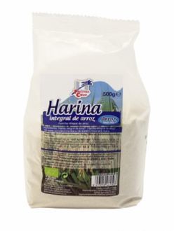 Harina integral de arroz 500g