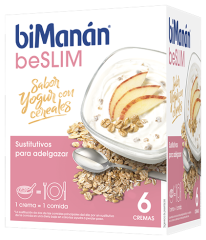 beSlim Crema de Yogurt con Cereales 6 Uds