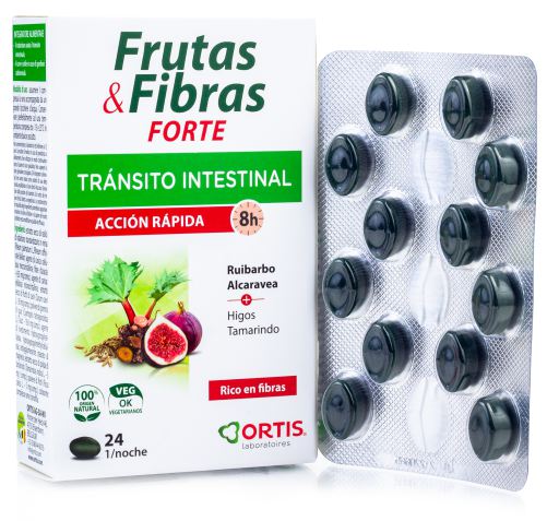 Frutas y Fibras Forte 24 Compromidos