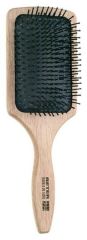 Cepillo neumático paddle con púas nylon en madera de roble 25,5 cm