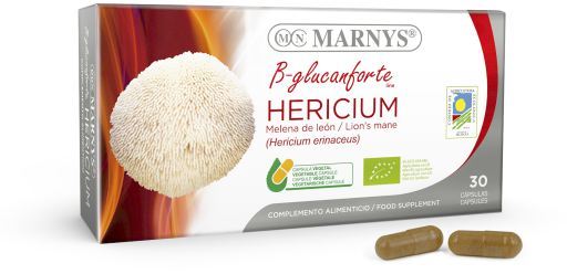 Hericium Bio 30 cápsulas vegetales