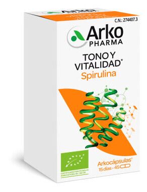 Arkocápsulas® Spirulina Bio 45 Cápsulas