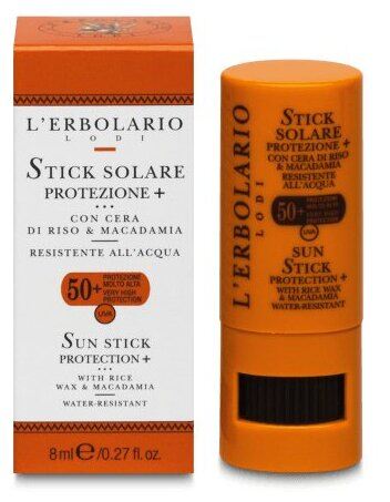 Barra Solar para Rostro y Cuerpo SPF 50+ 8 ml