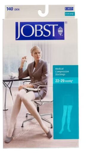 Media Jobst Larga 140 Negro T/2 Blonda