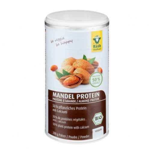 Proteína de almendras bio polvo, 200gr