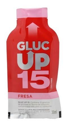 Gluc Up 15 Fresa 10 Stick 30Ml