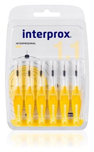 Cepillo Interdental Mini 1.1 mm x 6 unidades