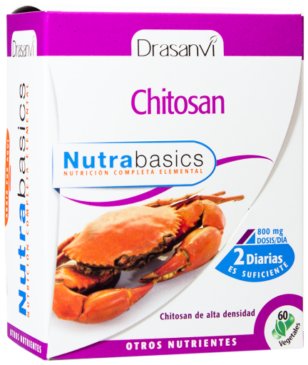 Nutrabasics - Chitosan 60 Cápsulas