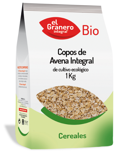 El Granero Integral Copos de avena integral 1 kilogramo