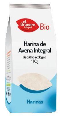 Harina de avena integral bio 1 kilogramo