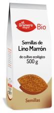 Semillas de lino marrón 500 g Bio