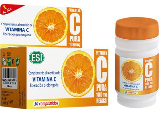 Vitamina C Pura 1000Mg Retard