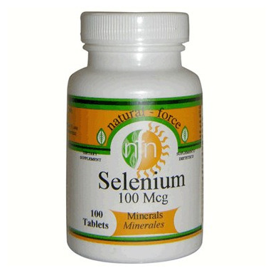 Selenio 100 mcg 100 Tabletas