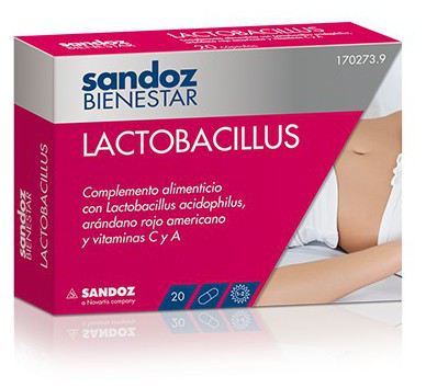 Bienestar Lactobacillus 20 Cápsulas