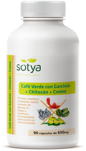 Café Verde + Garcinia 650mg 90 cápsulas