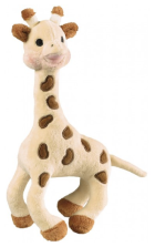 Set peluche jirafa y Sophie la girafe bolsa algodón