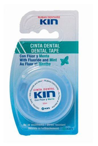 Cinta Dental Mentolada con Fluor 50 m