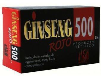 Ginseng Rojo 500 mg 50 cápsulas