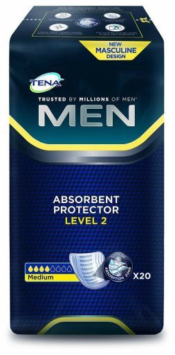 Protectores Absorbentes For Men Nivel 2 20 Unidades