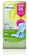 Compresas Lady Discreet Mini Plus 16 uds