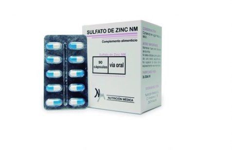 Sulfato de Zinc Nm 90 Cápsulas