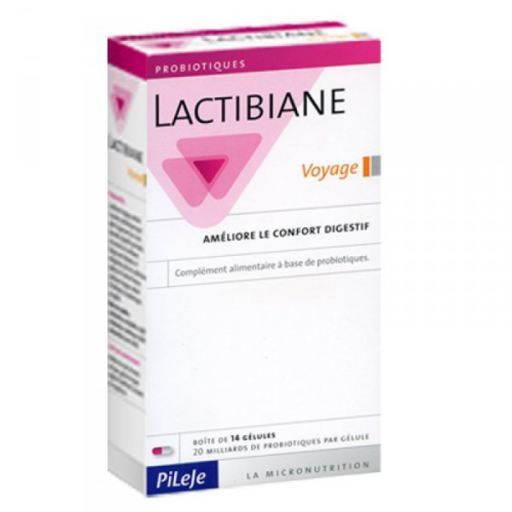 Lactibiane voyage 14 cápsulas suplemento dietético