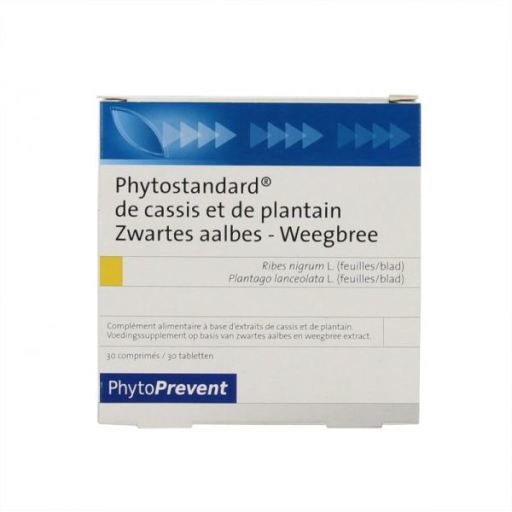 Phytostandard casis llanten 30 Comprimidos suplemento dietético