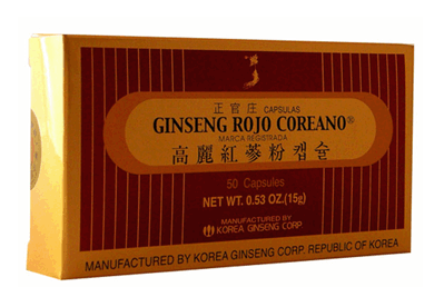 Ginseng Rojo Coreano