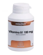 Vitamina B1 Holovit 100 mg Tiamina Clorhidrato Cápsulas