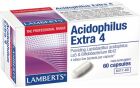 Acidophilus Extra 4 Probiótico con 4 Billones de Bacterias por Cápsula