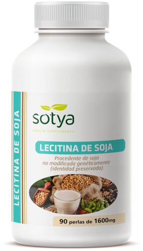 Lecitina De Soja 1600 mg en comp