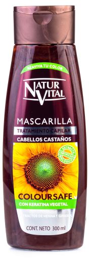 Mascarilla Coloursafe Castaño 300 ml