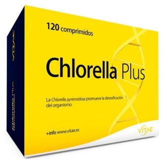 Chlorella plus complemento alimenticio comprimidos