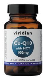 Co-Q10 con MCT 100 mg 30 Cápsulas Vegetales