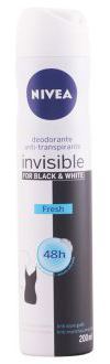 Black & White Invisible Fresh Desodorante 200 ml