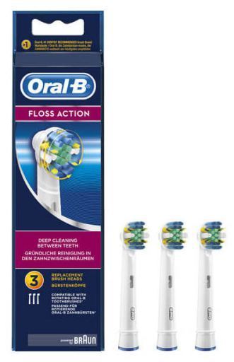 Cabezal de Recambio FlossAction 3 Uds