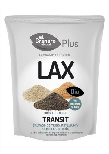 Lax - transit salvado de trigo, psyllium y chia bio 150 gramos